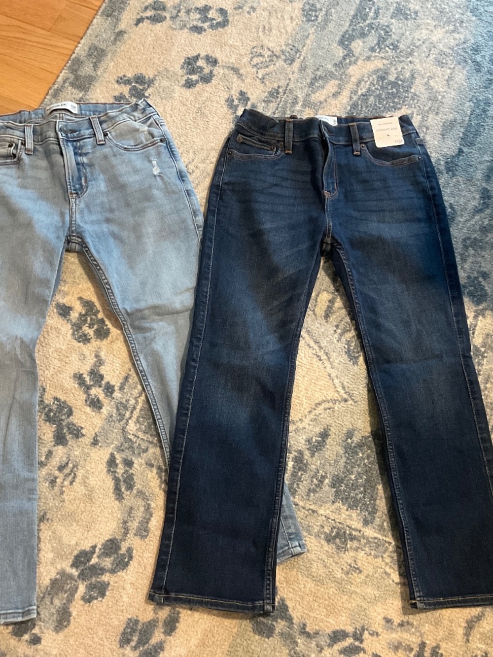 Boy Abercrombie & Fitch Straight Leg Jean Size 11/12 Short